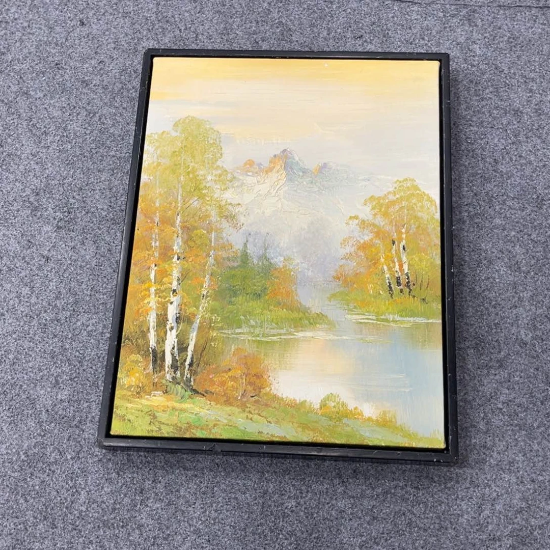 【闪购商品】油画风景33/43带框-////