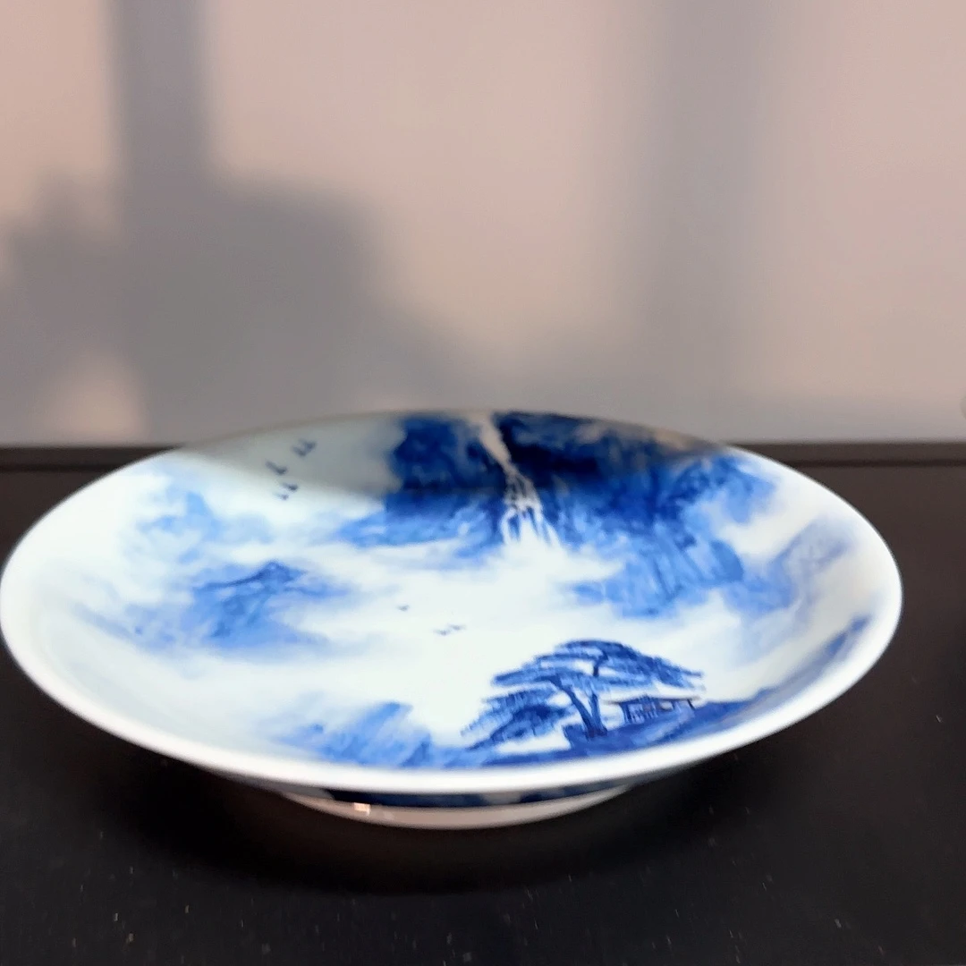 景德镇青花手绘壶承