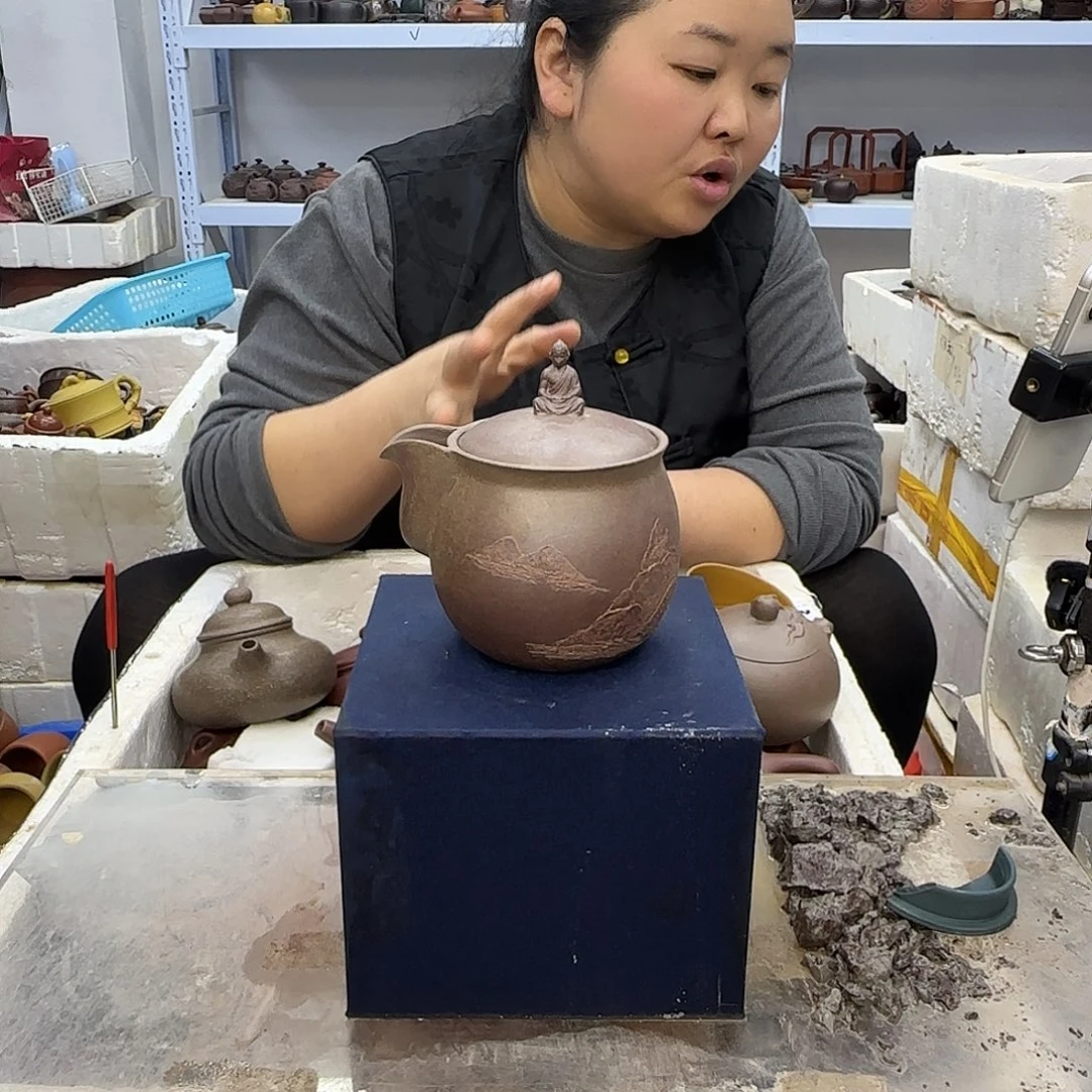 紫砂茶壶宜兴紫砂壶瑕疵