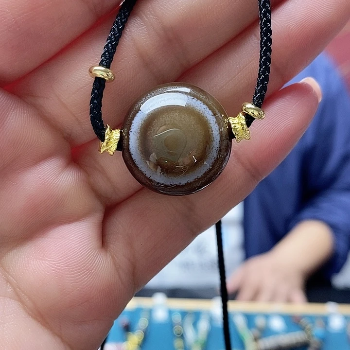 玛瑙/玉髓合金颈饰