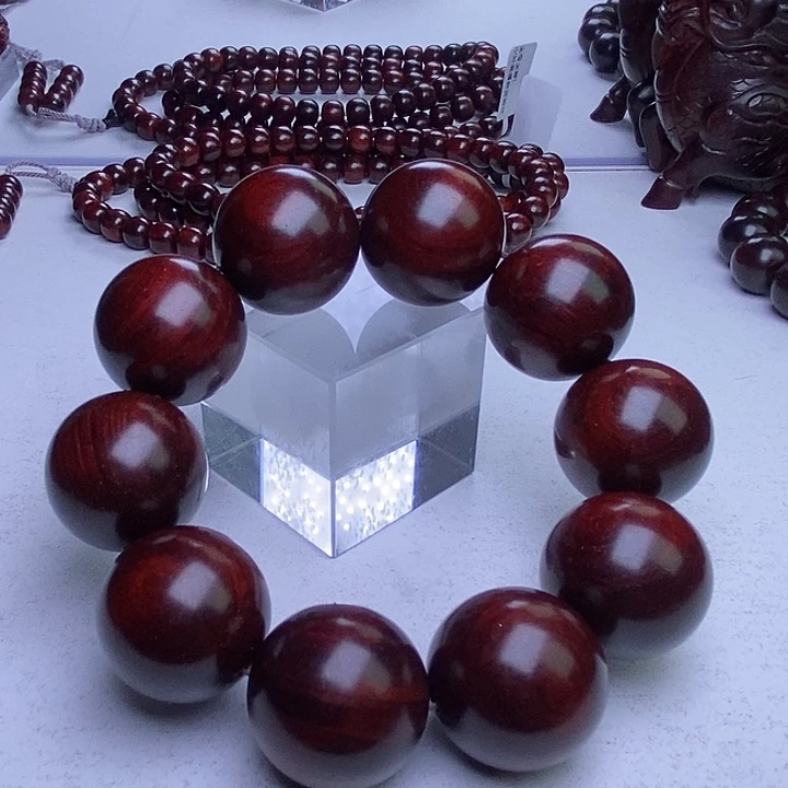 手串/手链檀香紫檀（小叶紫檀）2.5顶泥