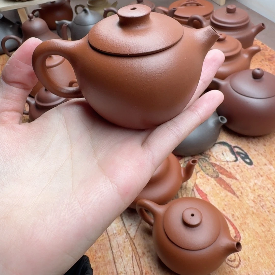 紫砂茶壶全品巨轮朱泥