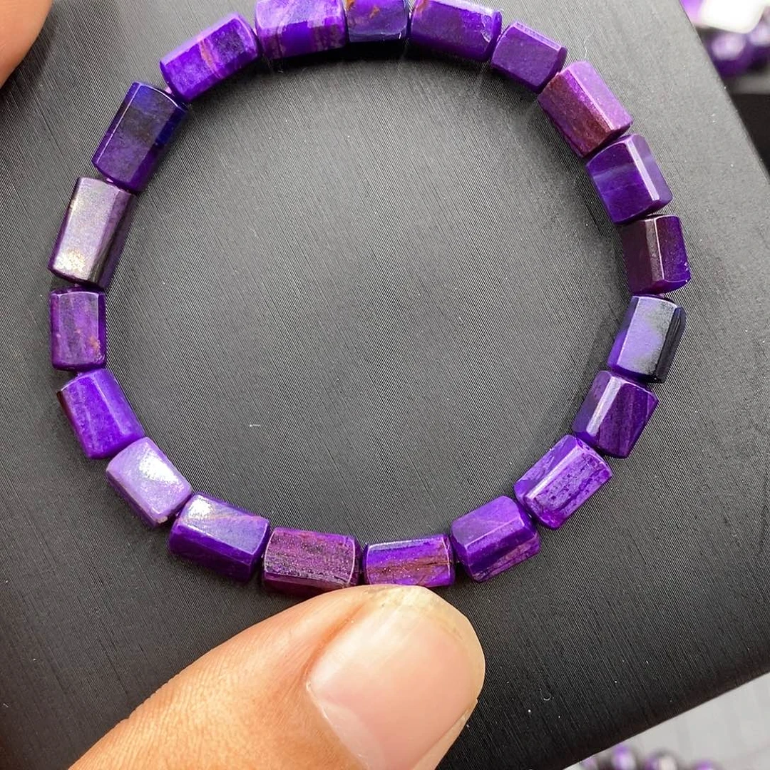 苏纪石（舒俱来）未镶嵌单圈皇家紫方糖单圈