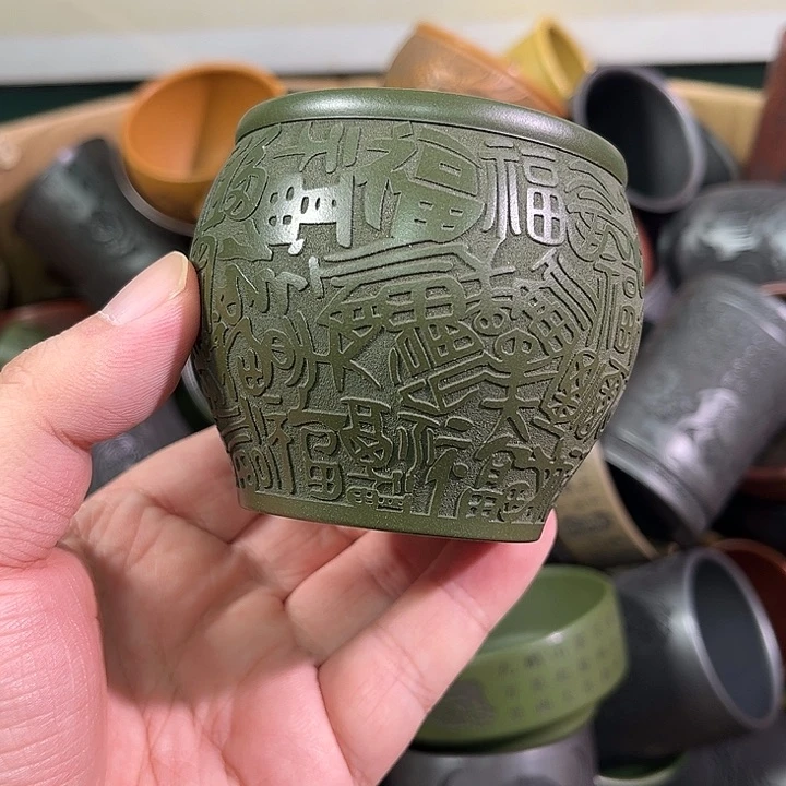 茶杯紫砂全手工紫砂主人杯