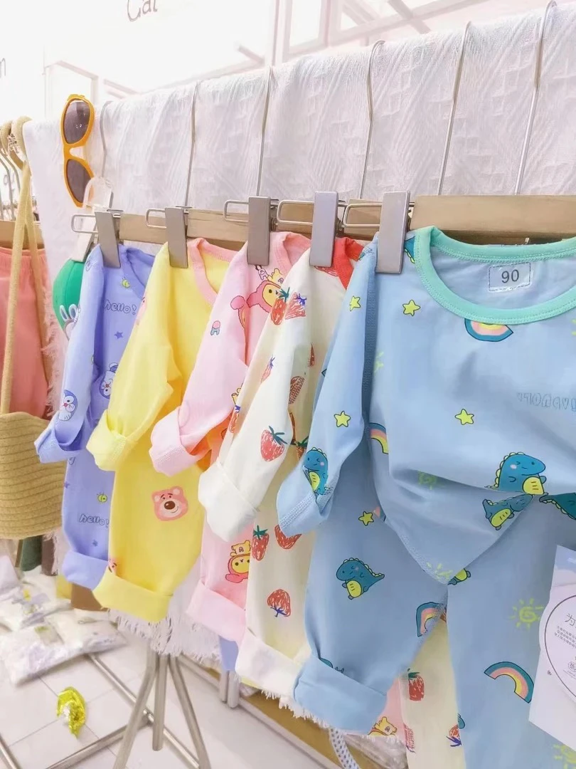 莱卡长袖睡衣秋衣秋裤上链接1