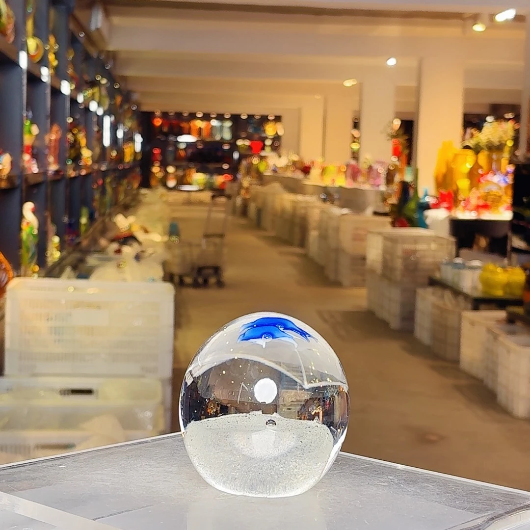 摆件琉璃岛是世界的一部分呢