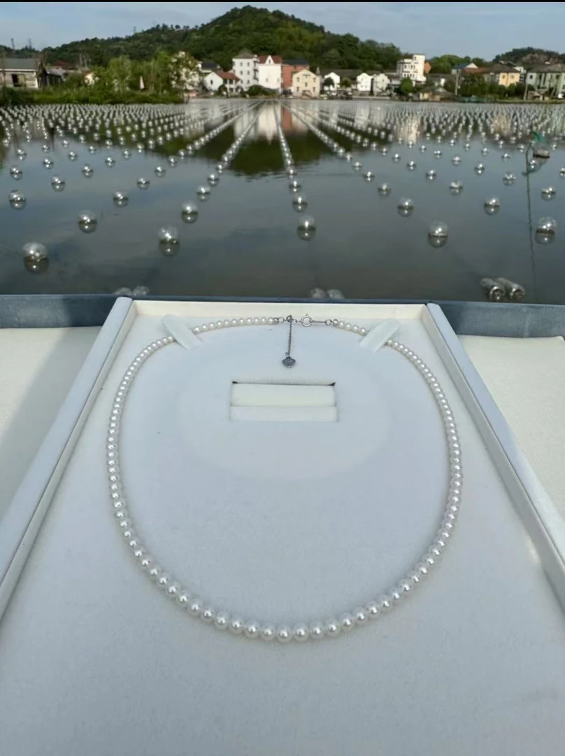 【明着亏！！！】天然淡水珍珠3-4mm极光冷白baby珠仙女时尚时尚