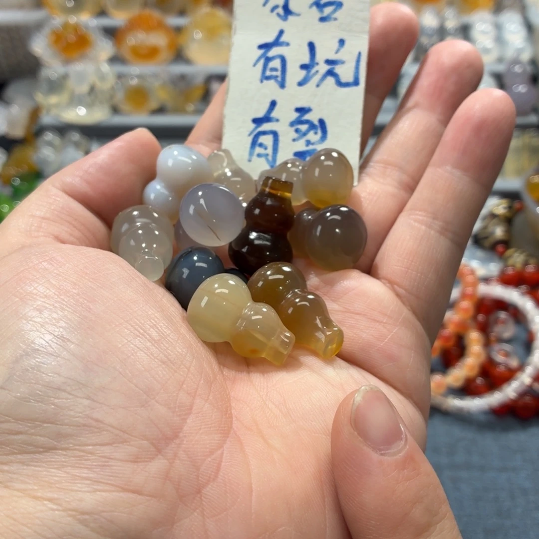 玛瑙/玉髓未镶嵌吊坠(不含链)