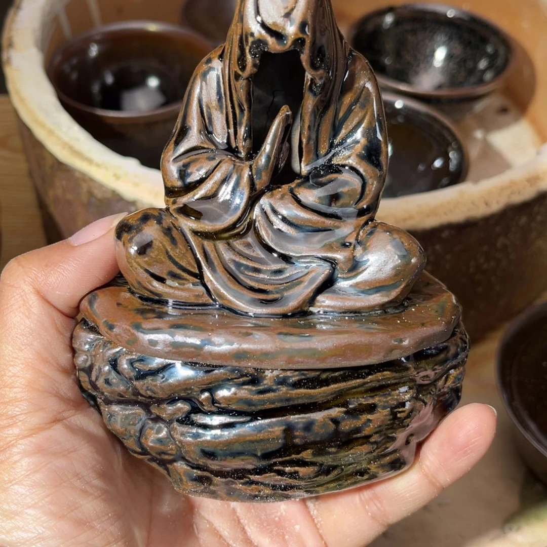 茶盏义兴龙窑柴烧