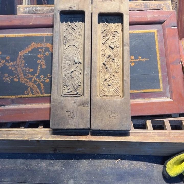 【闪购商品】香榧木阳****子木雕花板艺术