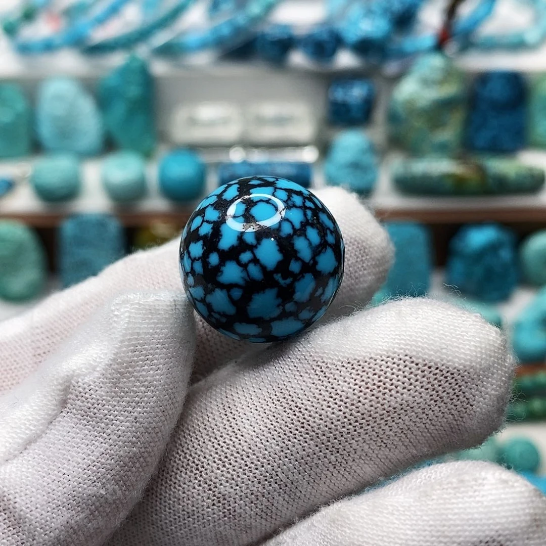 绿松石珠宝奇石未镶嵌胡*门