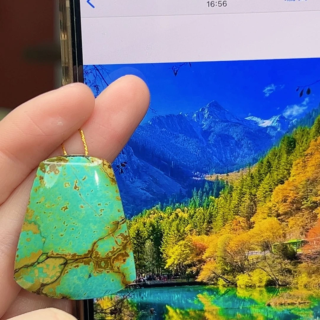 绿松石珠宝奇石未镶嵌