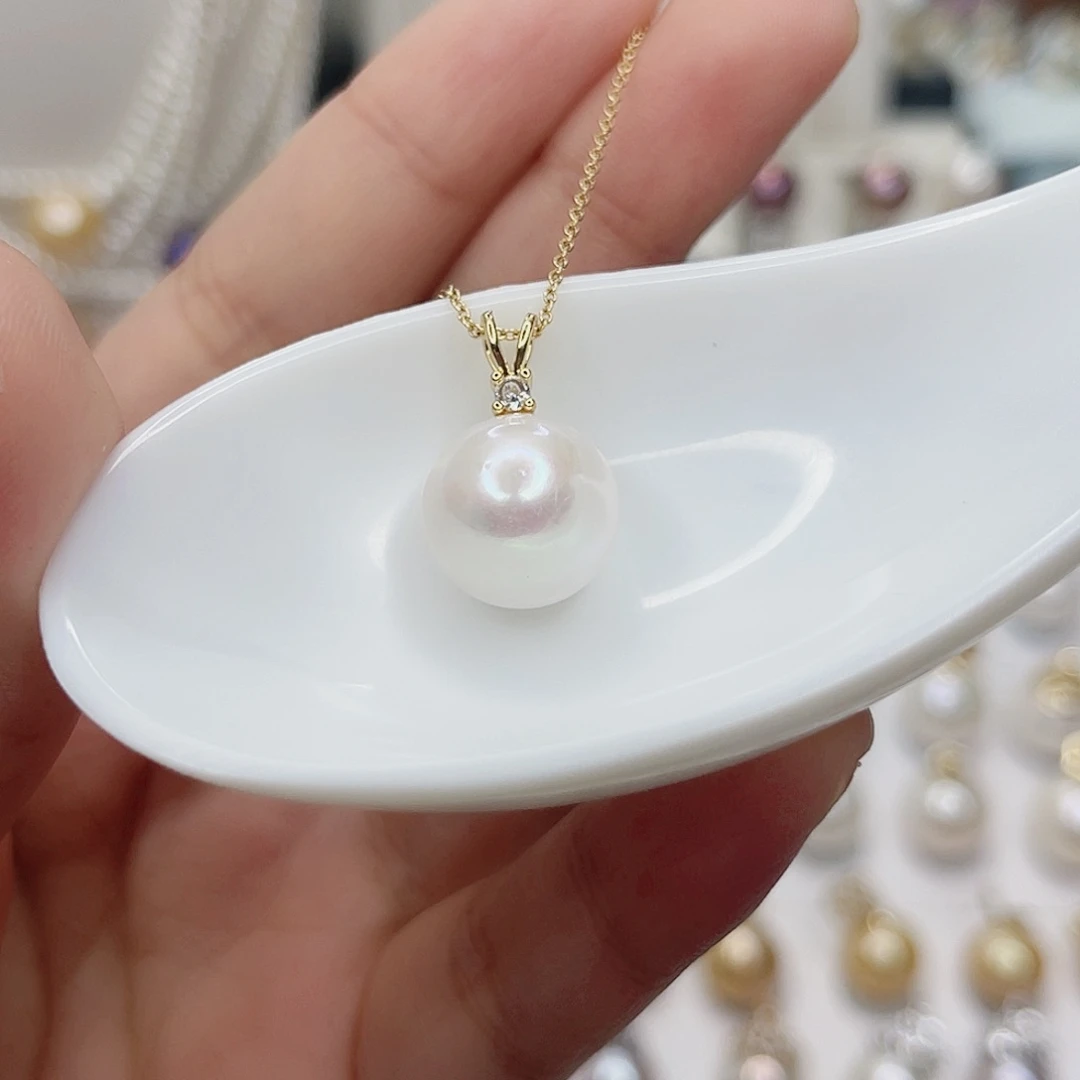 淡水珍珠合金吊坠(赠链)