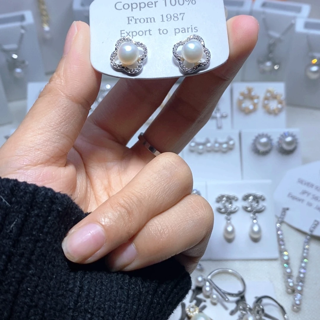 耳饰淡水珍珠未镶嵌