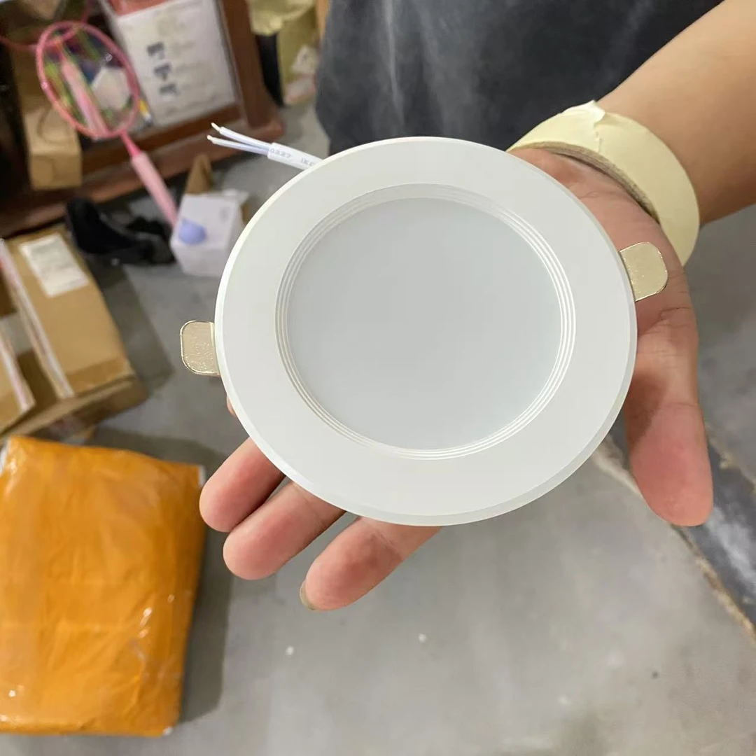 （喷白）OP-BJTD90010B 筒灯三色10W库存尾货【不包安装】库存尾货（）