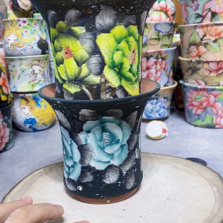 景德镇艺术手绘作品