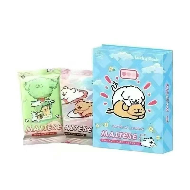 【吃吃】Lucky pack线条小狗第一弹收藏卡牌