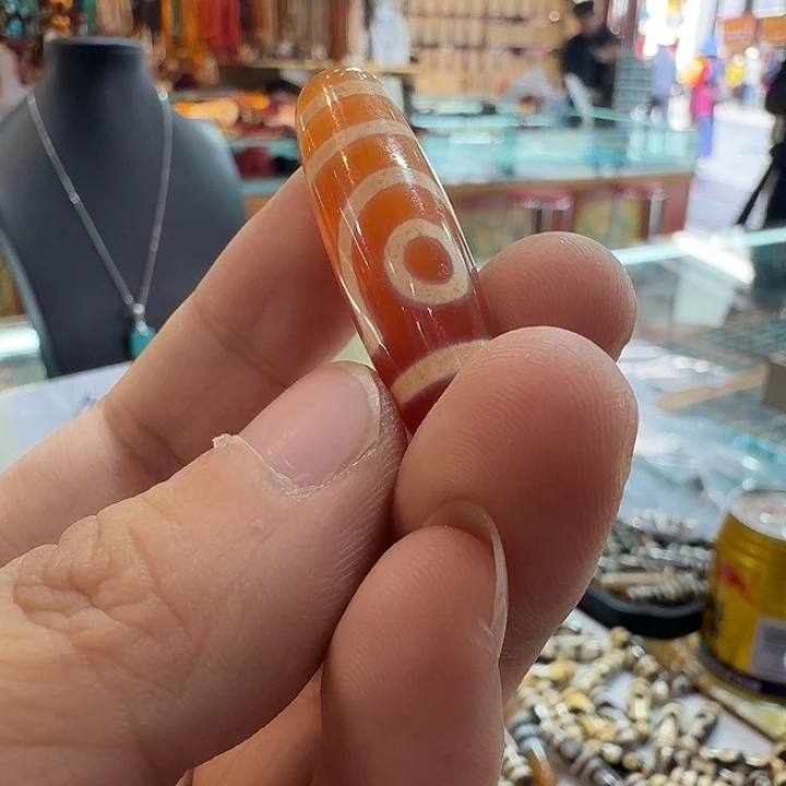 昱***室玛瑙/玉髓合金颈饰