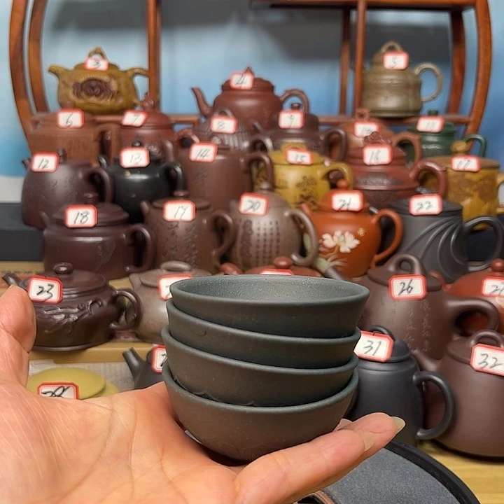 茶壶紫砂微瑕不带证书礼盒