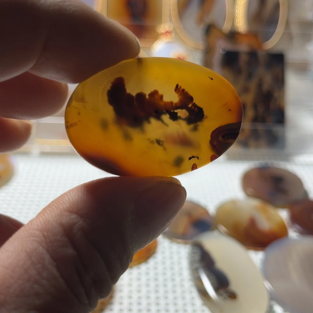 玛瑙/玉髓未镶嵌吊坠(不含链)