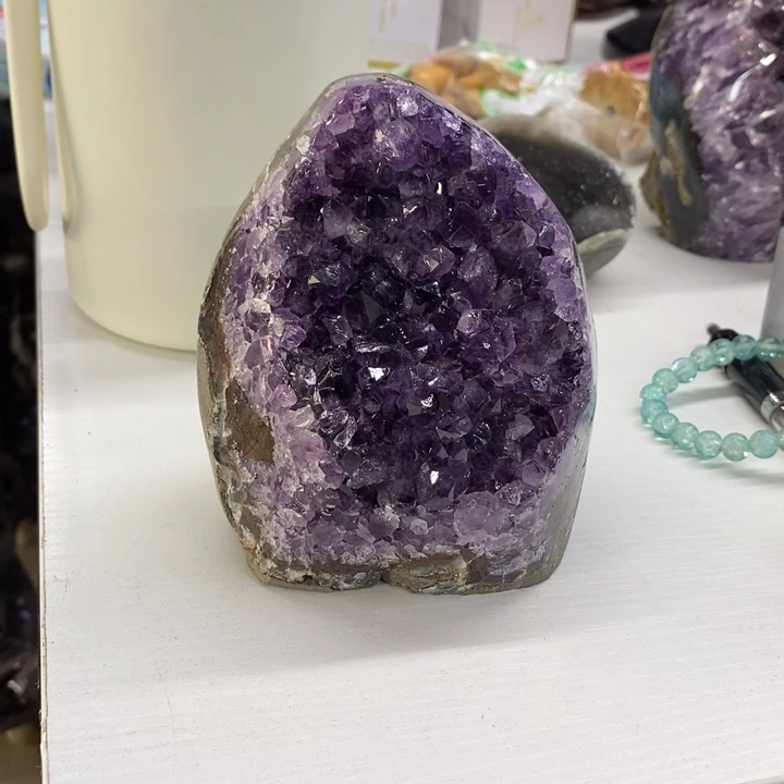 摆件未镶嵌紫晶小潘