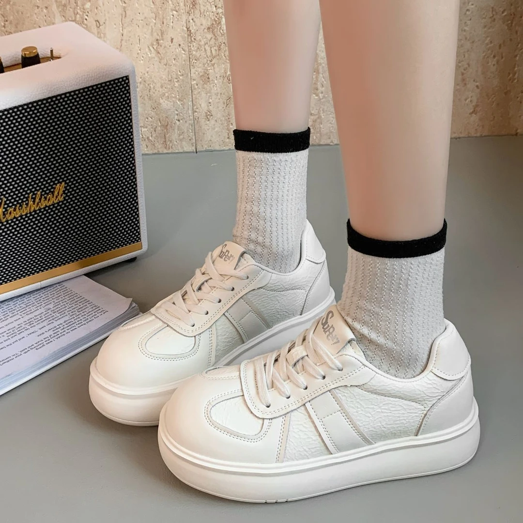【沐爷专属】百搭经典休闲舒适小白鞋-13908