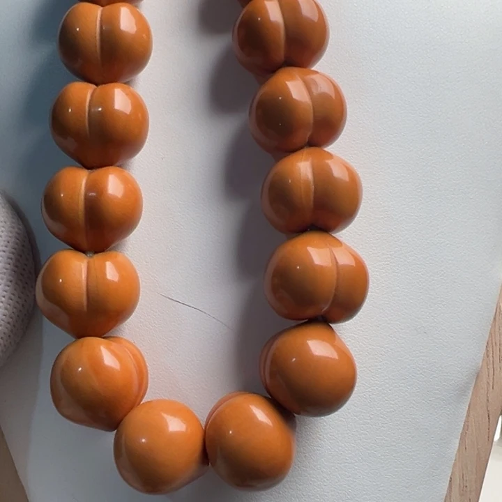 我***谁猴头核桃手串猴头