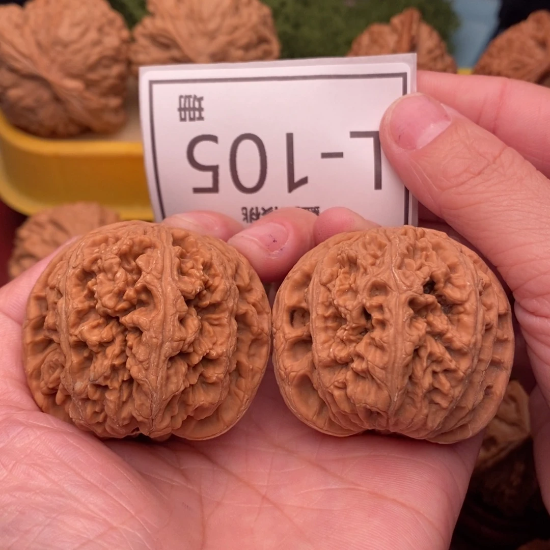 把件文玩核桃粗筋46…..