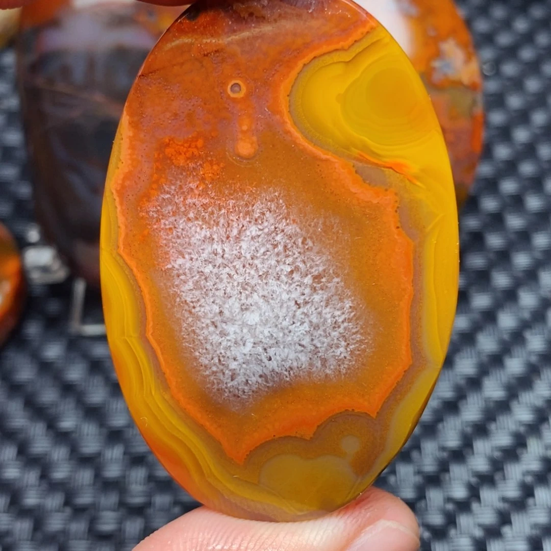 玛瑙/玉髓吊坠(不含链)未镶嵌用****0