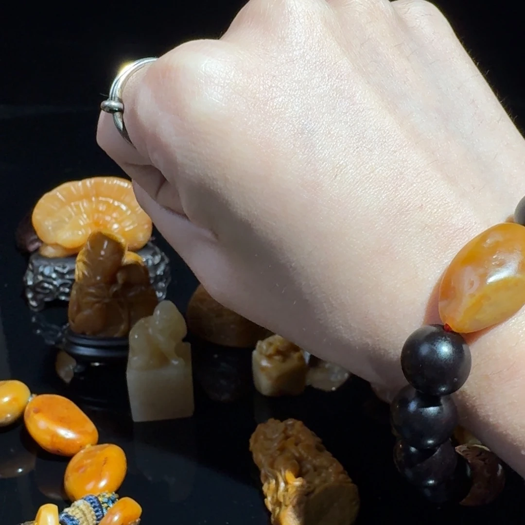 A***為印石寿山石田黄石