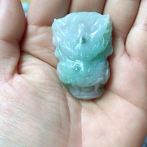 翡翠颈饰未镶嵌天然缅甸翡翠a货