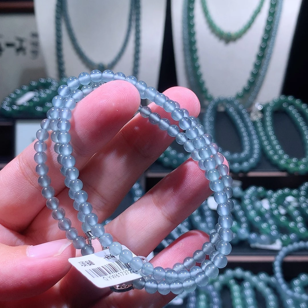 未镶嵌手链翡翠?****?天然a货翡翠项链4+
