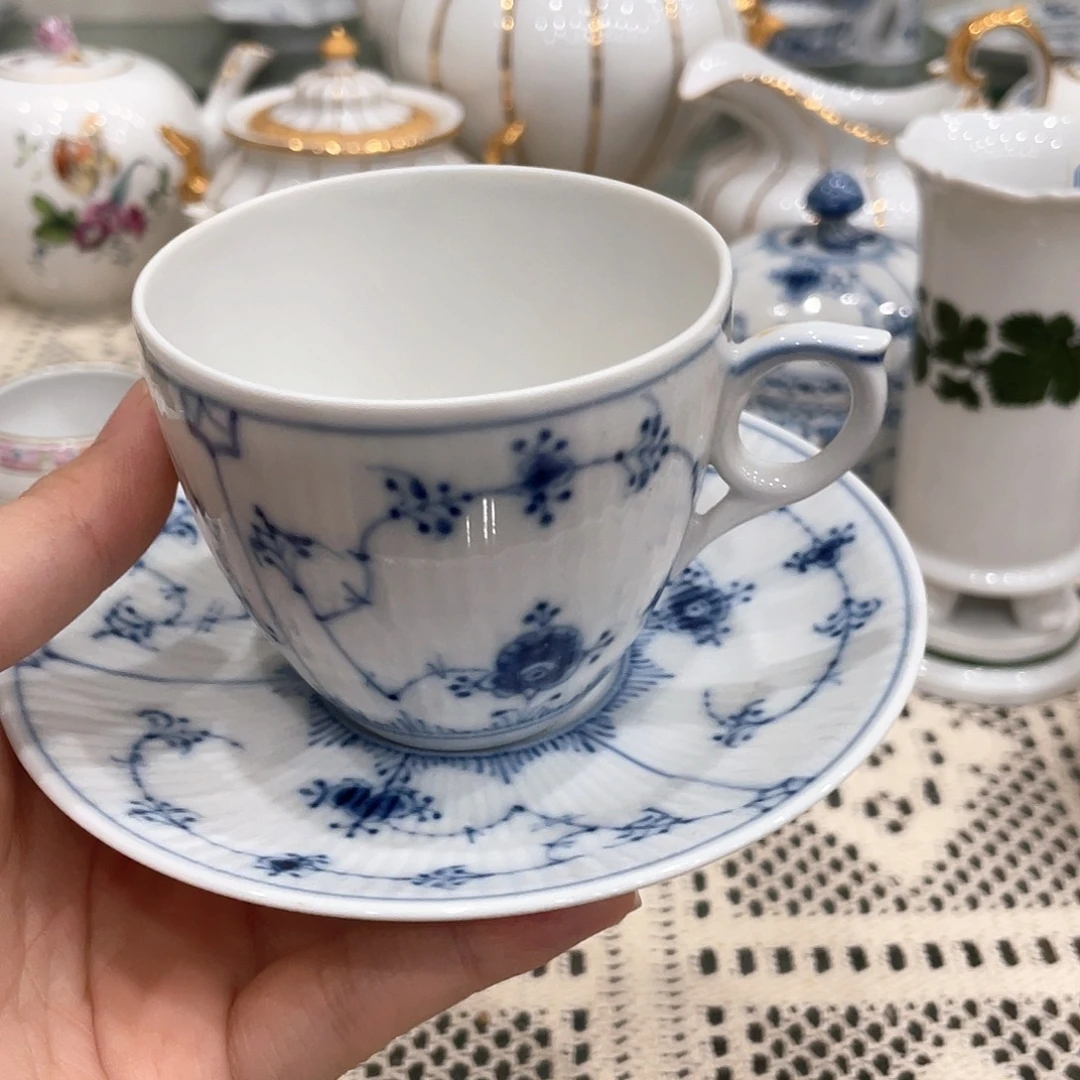 摆件中古哥哈咖啡杯