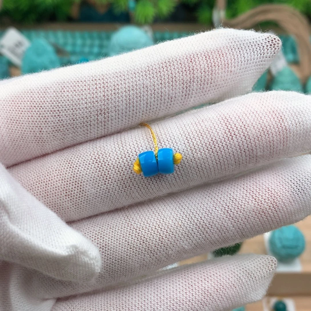 绿松石配饰未镶嵌卡5.6