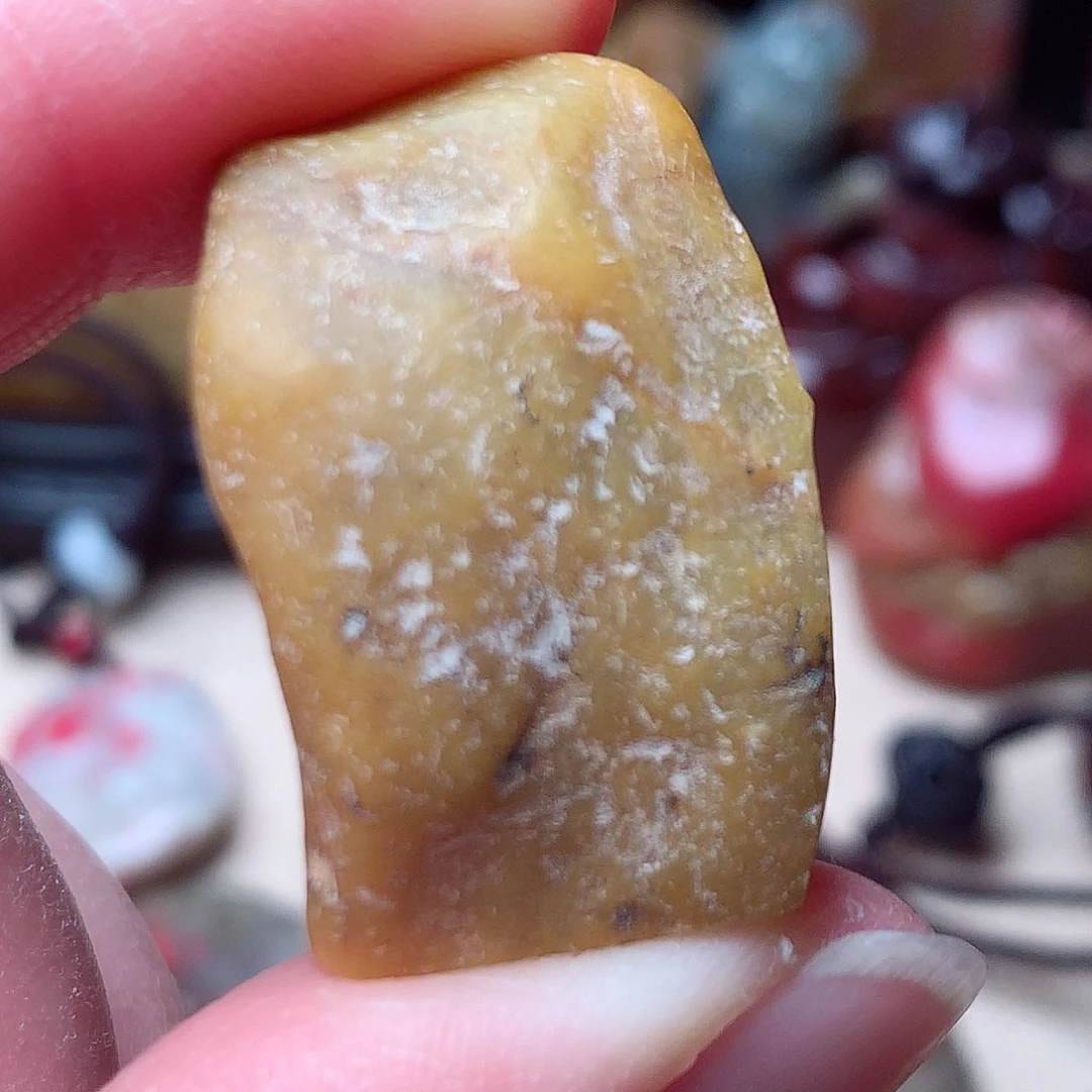 昌化石q*J田黄石原石