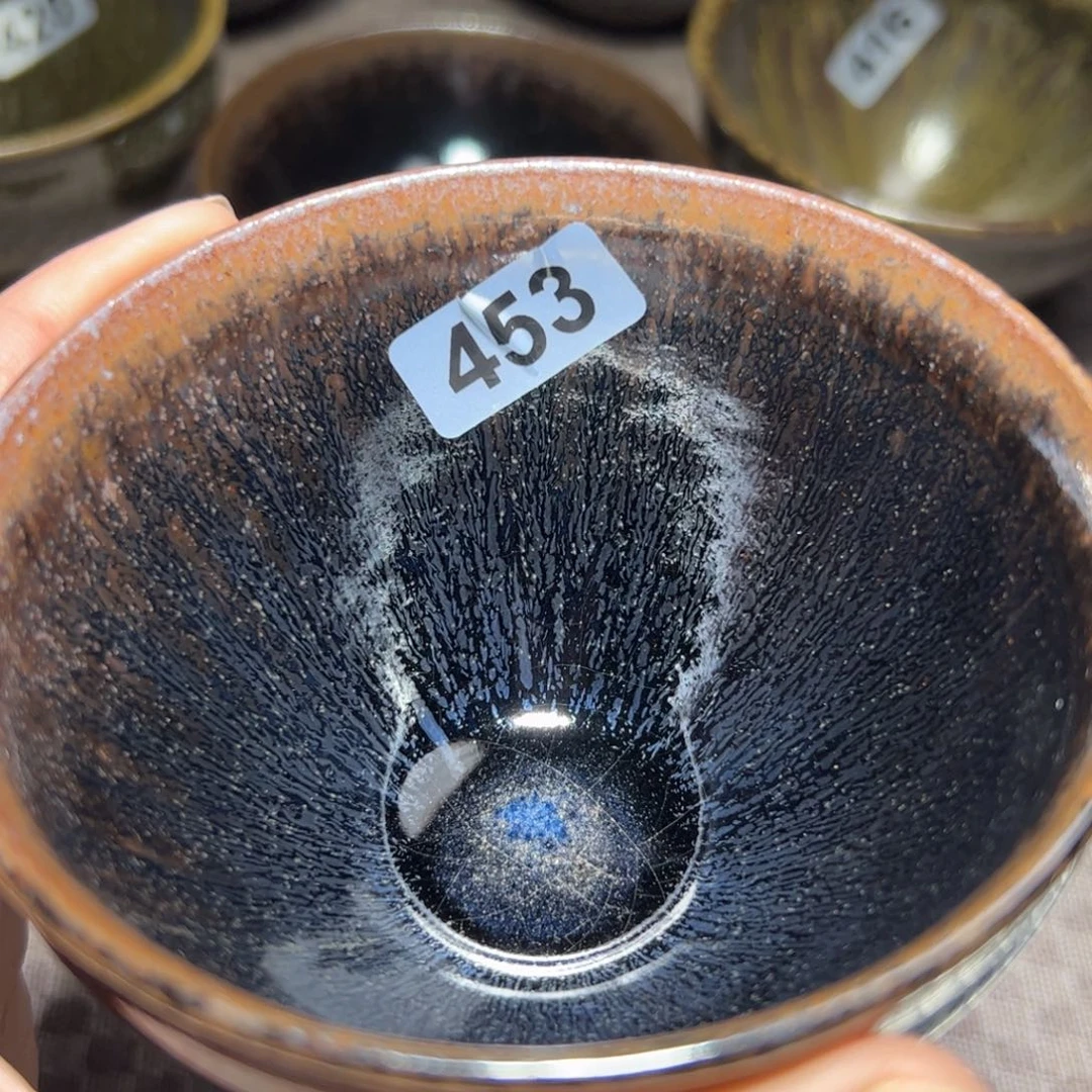 茶盏枫**秋全手工原矿原釉建盏