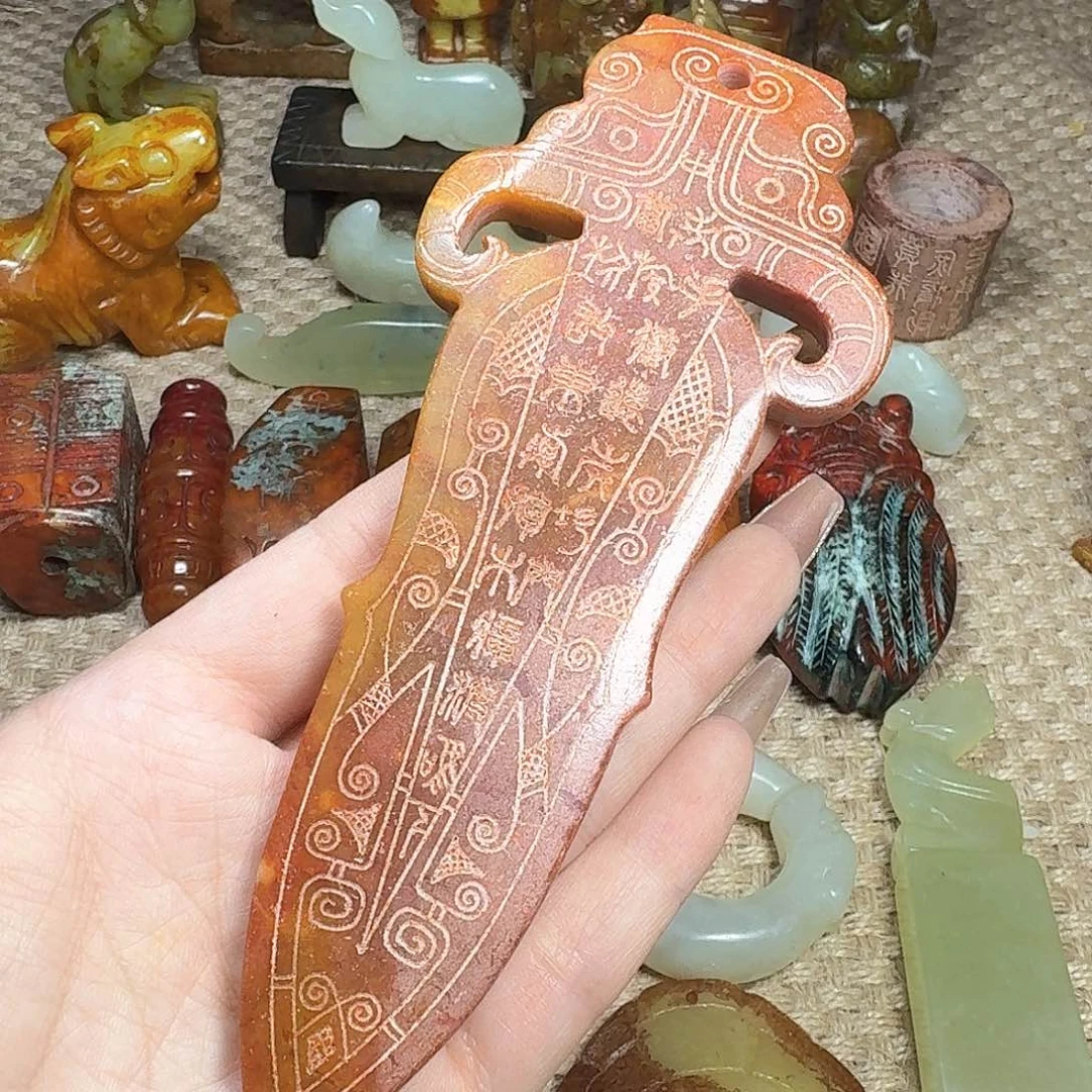 白玉菩提吊坠挂件