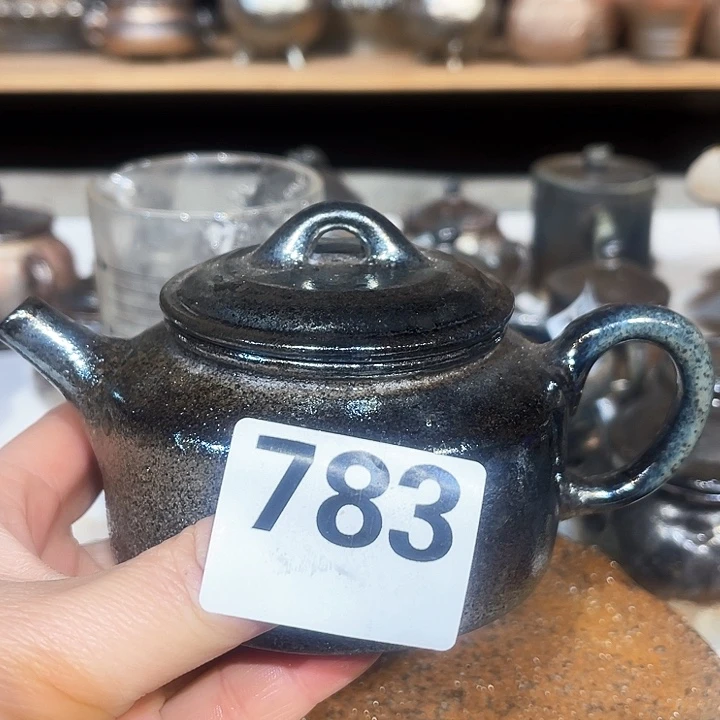 壶素****?高温柴烧陶泥手工壶