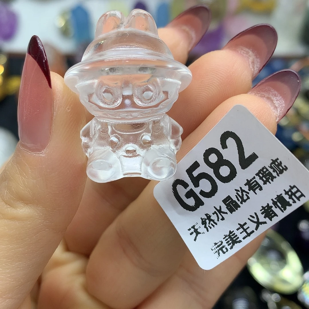 珠宝半成品水晶未镶嵌