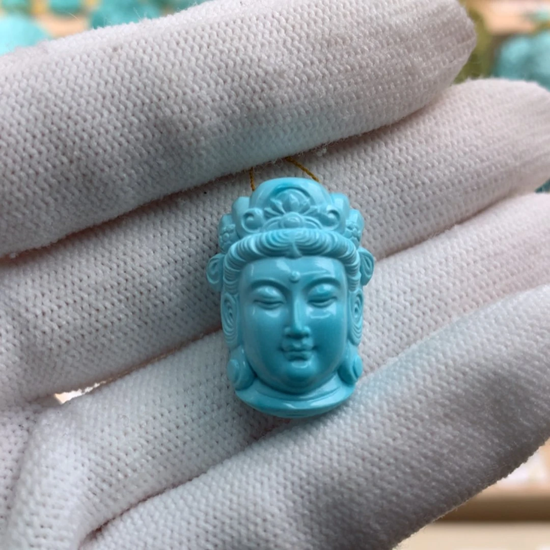 绿松石珠宝玉石未镶嵌