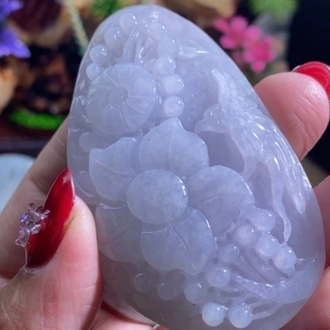 【闪购商品】颈饰未镶嵌翡翠喜上