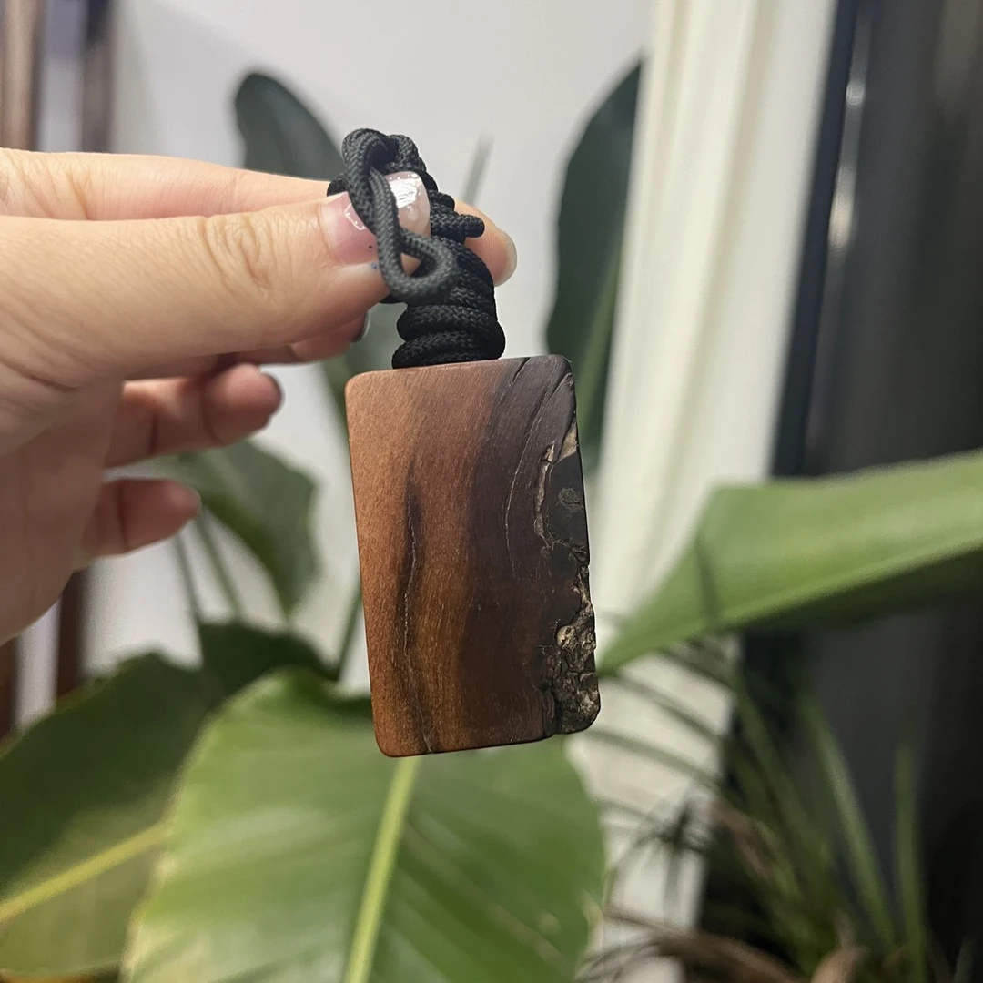 雷  百 枣木无事牌吊坠  多样性发货-120916