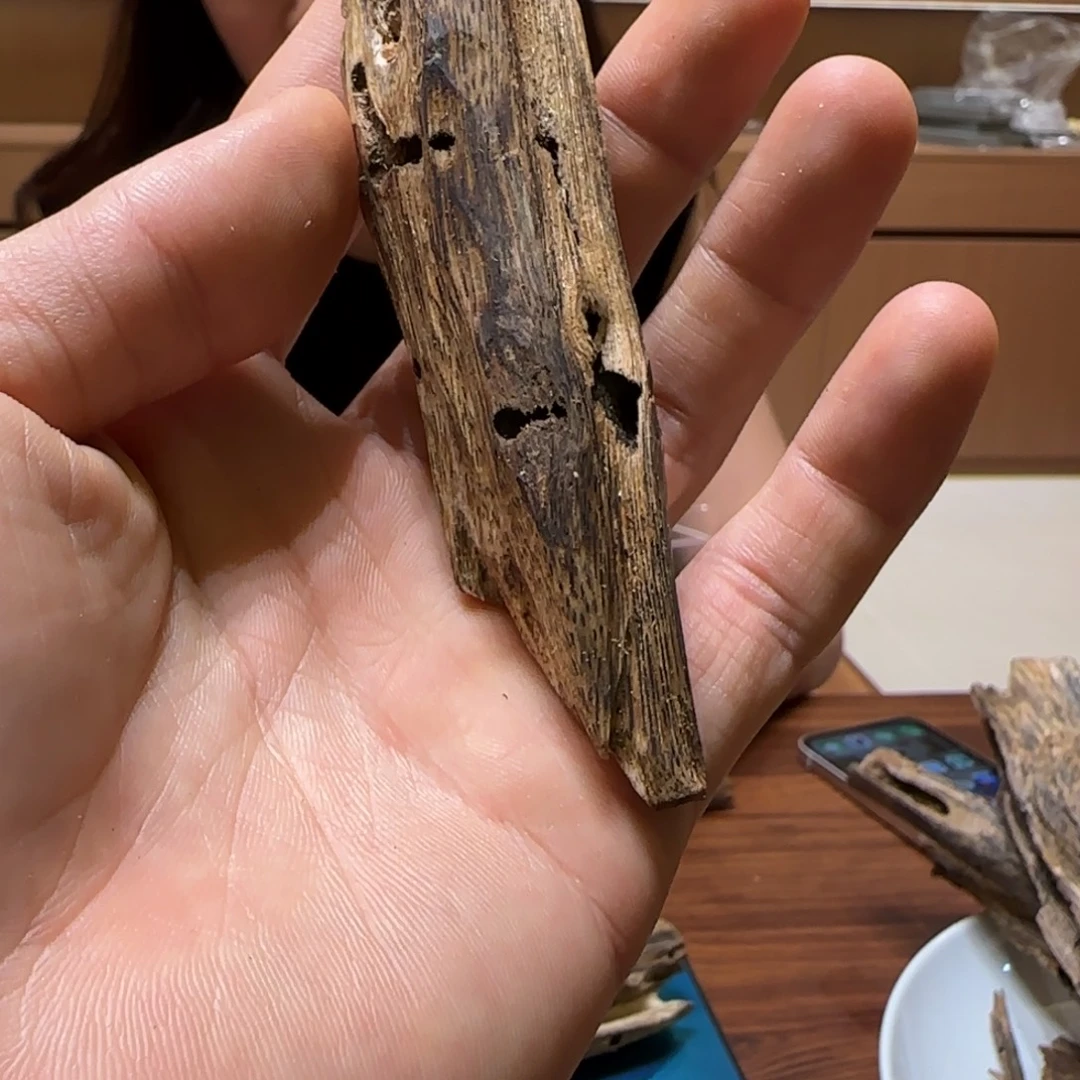 沉香碎屑沉香虫漏块料17.5g