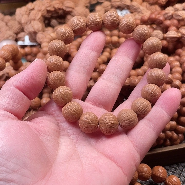 手串猴头核桃1.4同尺磨盘风雨