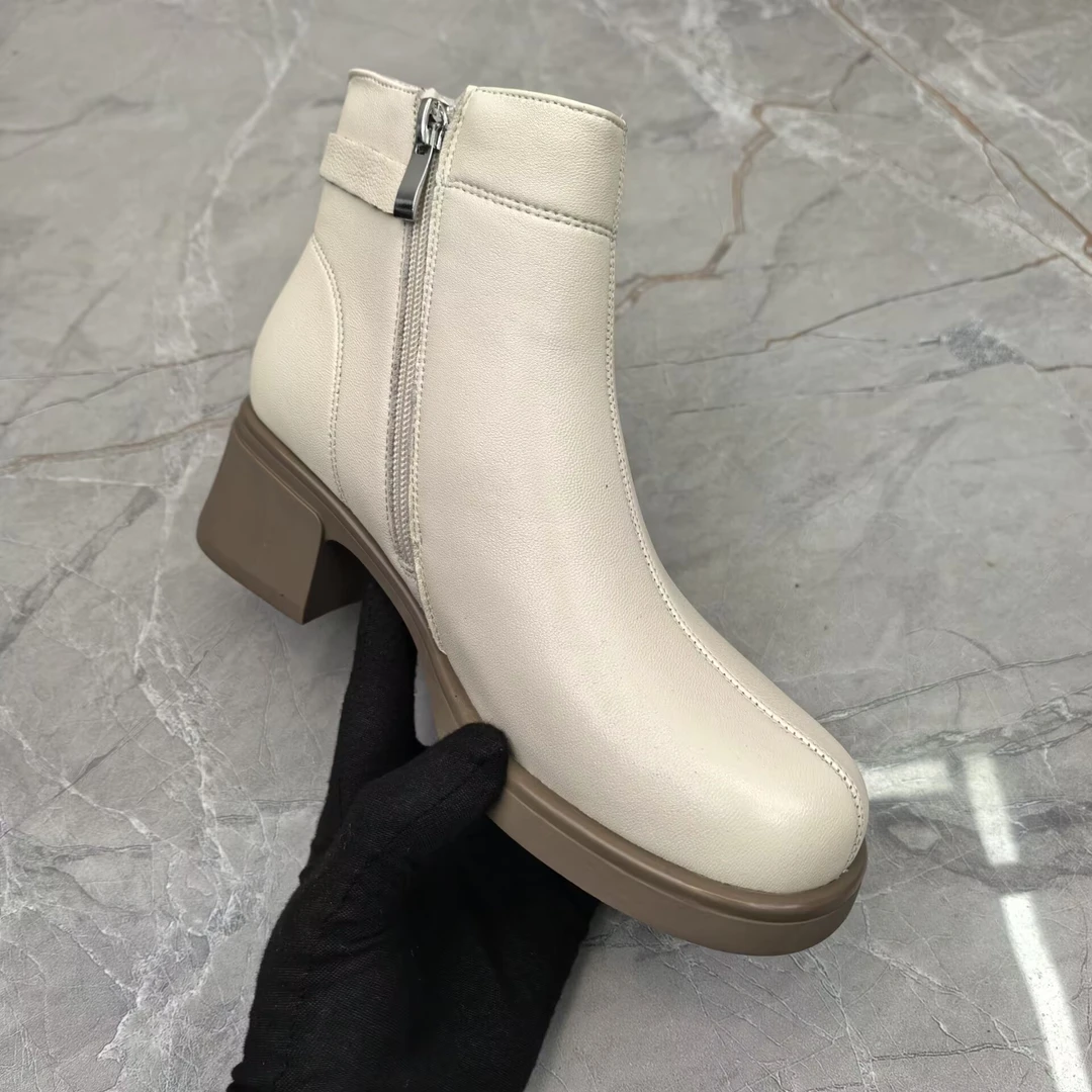 短靴女靴子178-160羊皮