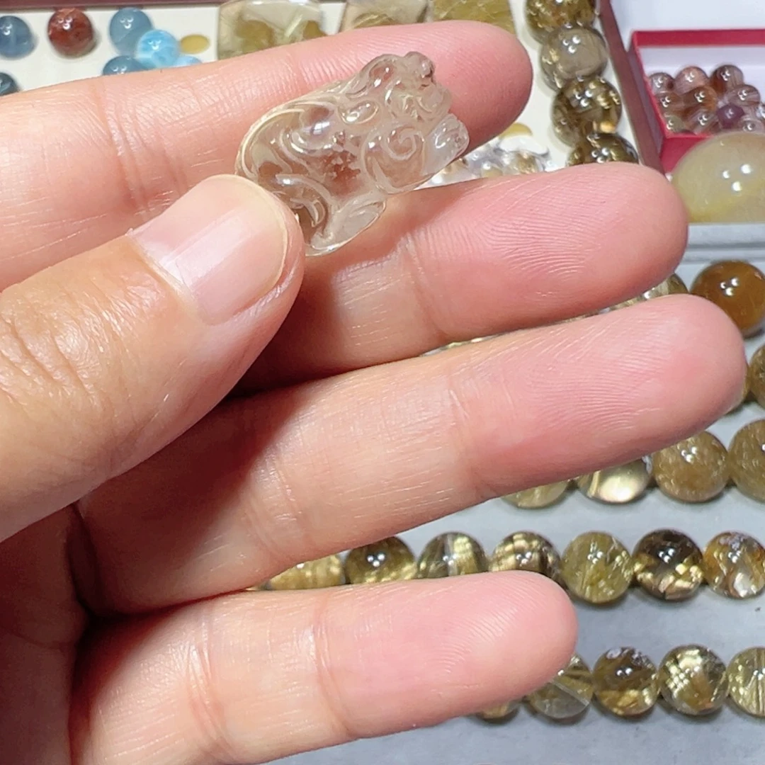 颈饰未镶嵌水晶天然水晶