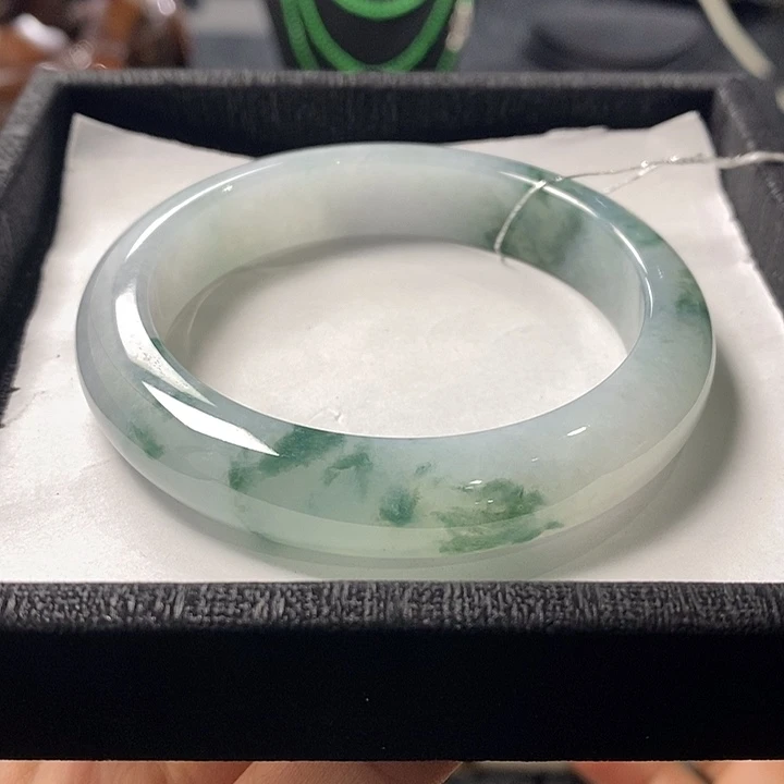 翡翠未镶嵌手镯翡翠玉镯0648