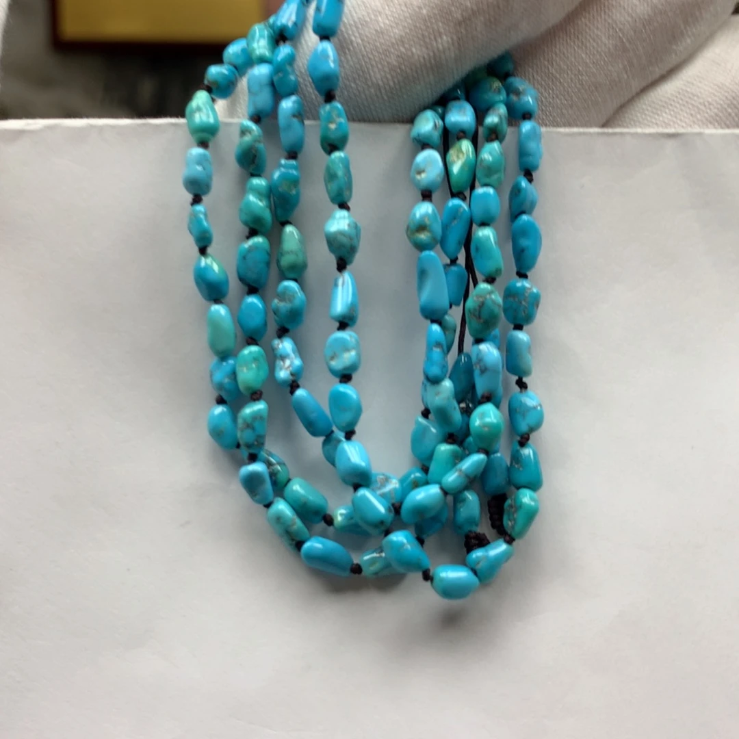 绿松石长链未镶嵌