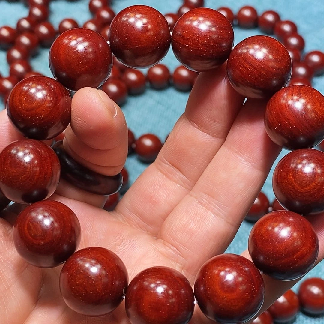 檀香紫檀（小叶紫檀）手串/手链多样性发其一小叶紫檀18兄弟鳞