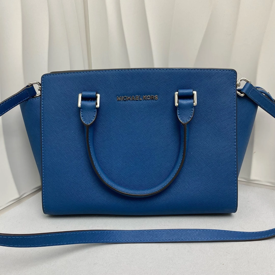 95新 MICHAEL KORS/迈克高仕 MK女包selma笑脸单肩包 8315338